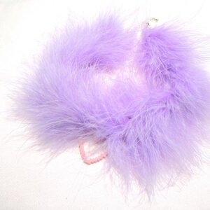 KOKOkim Fluffy Choker Lavender