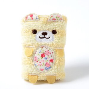 Heart Friends Kurukuru Mini Towel Cocoa