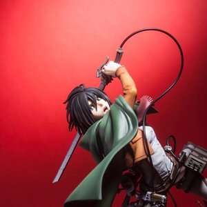 Hdge Technical Statue No. 5: Mikasa Survey Corps Ver. | Attack on Titan