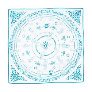 CLAMP 30th Anniversary All-Over Print Scarf Green