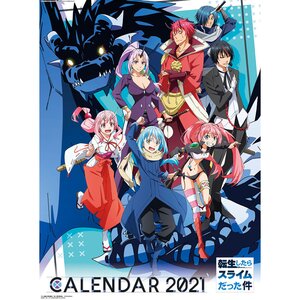 That Time I Got Reincarnated as a Slime 2021 Calendar A