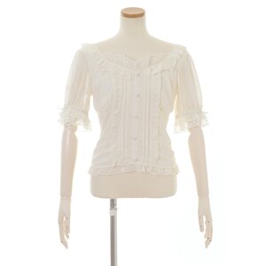 LIZ LISA Chiffon Top White