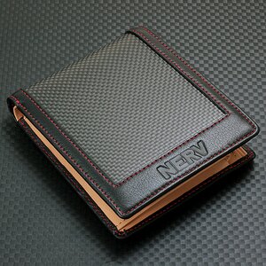 Rebuild of Evangelion NERV Carbon Wallet