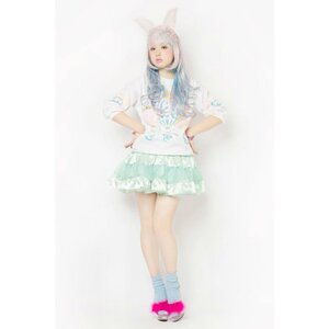 LLL Tiered Skirt Baby Blue