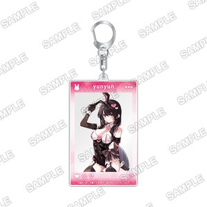 KonoSuba: God’s Blessing on This Wonderful World! Acrylic Keychains in Social Media Style Yunyun Bunny Ver. [Pre-order]