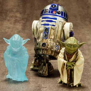 ArtFX+ Star Wars Yoda & R2-D2 Dagobah 2-Pack 