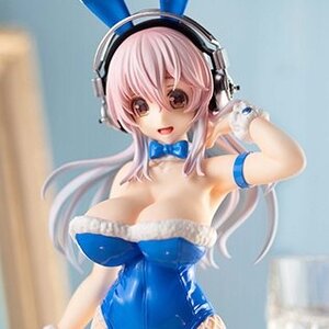 BiCute Bunnies Figure Super Sonico: Blue Rabbit Ver.