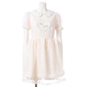 Swankiss Heart Flower Dress Pink