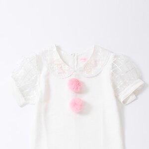 Swankiss Babydoll Top White