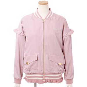 LIZ LISA Love Letter Blouson Pink