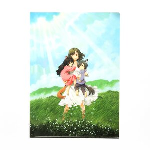 Wolf Children Clear File Folder