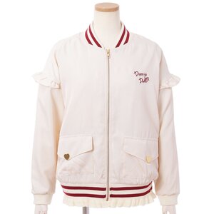 LIZ LISA Love Letter Blouson White