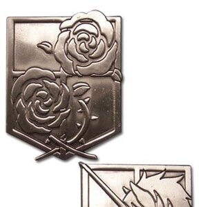 Attack on Titan Stationary Guard & Military Police Emblem Pins