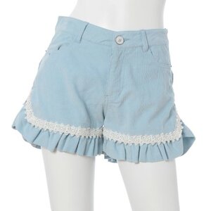 Swankiss Heart Puff Shorts Sax (S)