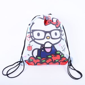 Hello Kitty Nerd I Love Apples Cinch Backpack