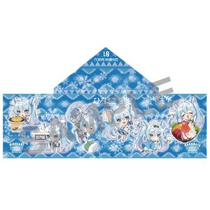 Snow Miku x Hirohako Hooded Towel Hirohako - Art by Yunii