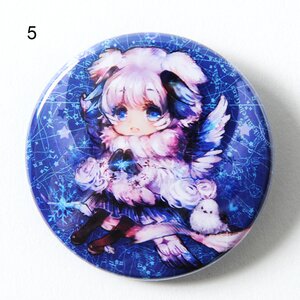 Vivid Worlds of sshigaraki Round Pin Badge Collection 5