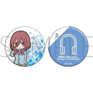 The Quintessential Quintuplets ∬ Pin Badge Set Miku