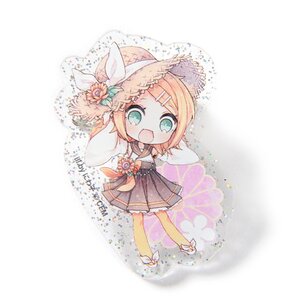 Vocaloid Acrylic Badge Niwako Ver. D. Kagamine Rin