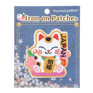 Japanese Iron-on Patch Collection Manekineko