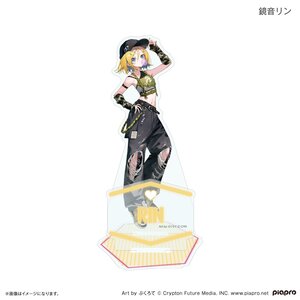 Hatsune Miku + Piapro Characters Reiwa Idol Acrylic Stand Kagamine Rin [Pre-order]