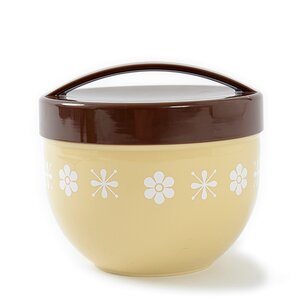 LuLaLa Cafe Bowl Lunch Box Beige