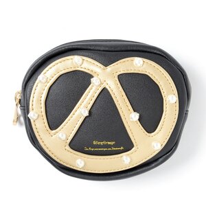 FLAPPER Pretzel Pouch Black