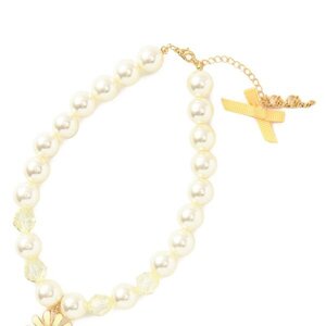 LIZ LISA Margaret Pearl Necklace Yellow