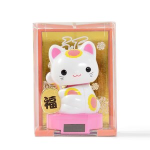 Light-Activated Baby Maneki-Neko Love & Fortune