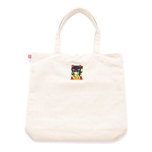 Maneki Pooh-chan Reversible Tote Bag Ivory