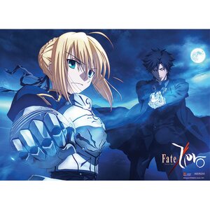 Fate/Zero Kiritsugu & Saber Fabric Poster