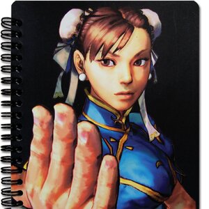 Chun-Li & Cammy Notebook | Super Street Fighter IV
