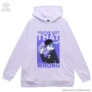 LISTEN FLAVOR Danganronpa V3: Killing Harmony Shuichi Saihara Hoodie Lavender