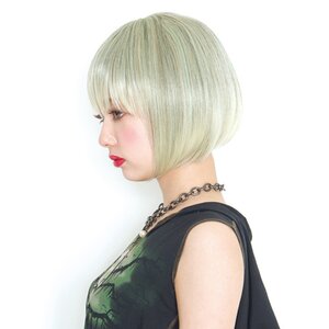 Lunatic Lemony Lollipop Emotional Green Wig