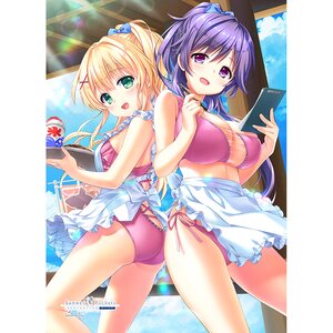 Summer Pockets Reflection Blue B2 Tapestry Tsumugi Wenders & Shizuku Mizuori: Beach House Ver. (Re-run) [Pre-order]
