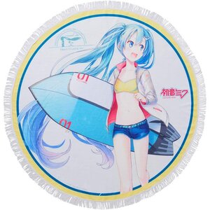 DBC x Hatsune Miku Beach Cruising Ver. Round Towel