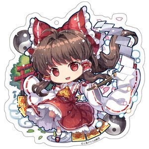 Touhou Project Creator's Keychain Charm Collection: Capura.L Ver. Reimu Hakurei