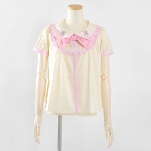 KOKOkim Kimura U x Candy A Go Go! Collaboration Blouse Off-White L