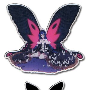 Accel World Kuroyukihime & Butterfly Pin Set