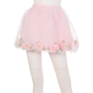 Swankiss Floating Flower Puff Skirt Pink