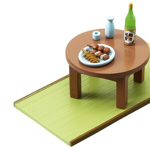 Posable Skeleton Accessory - Tatami Set