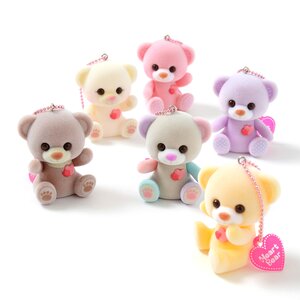 Heart Bear Mini Figure Set of All 6