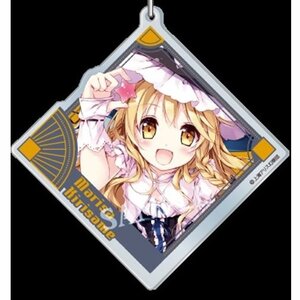 Touhou Project Naminoamamiya Acrylic Keychain Charm Collection: Diagram Marisa Kirisame