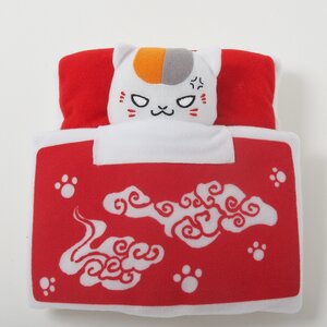 Natsume's Book of Friends Nyanko-Sensei Plush Screen Cleaner red