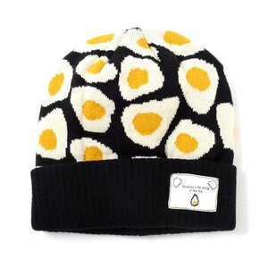 Egg Beanie Black