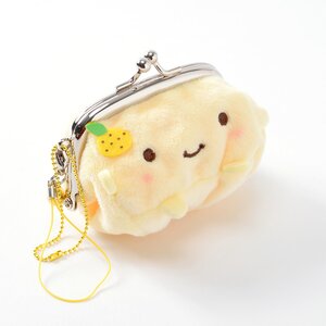 Hannari Tofu Gamaguchi Coin Pouch Yuzu Tofu