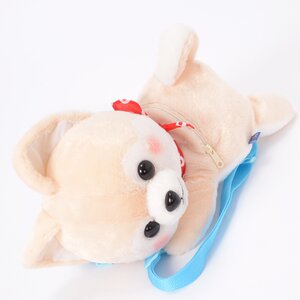 Mameshiba San Kyodai Piggyback Backpack Sasuke