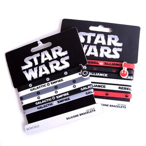 Star Wars Rubber Wristband Set
