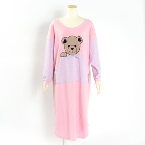 milklim Fluffy Bear-chan Dress Light Pink