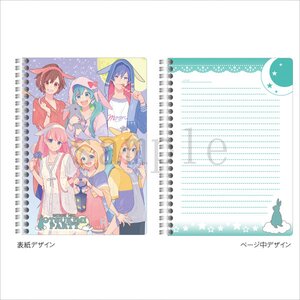 Hatsune Miku Otsukimi Party Double Ring Notebook